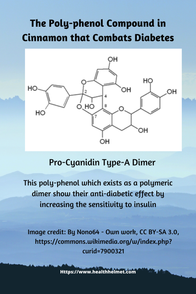 Cinnamon-Procyanidin type-A -dimer
